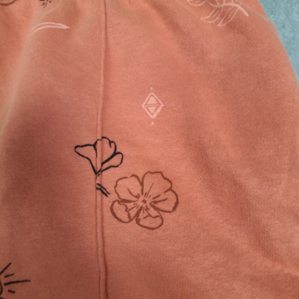 Nike Wild Oasis All Over Print Fleece Shorts in Terracota Size XL Mens - Picture 3 of 8